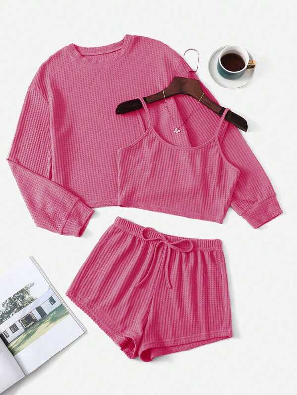 Pijama Waffle - Conjunto