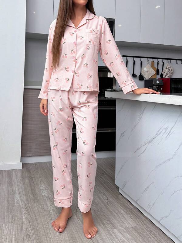 Pijama Longo Cherry