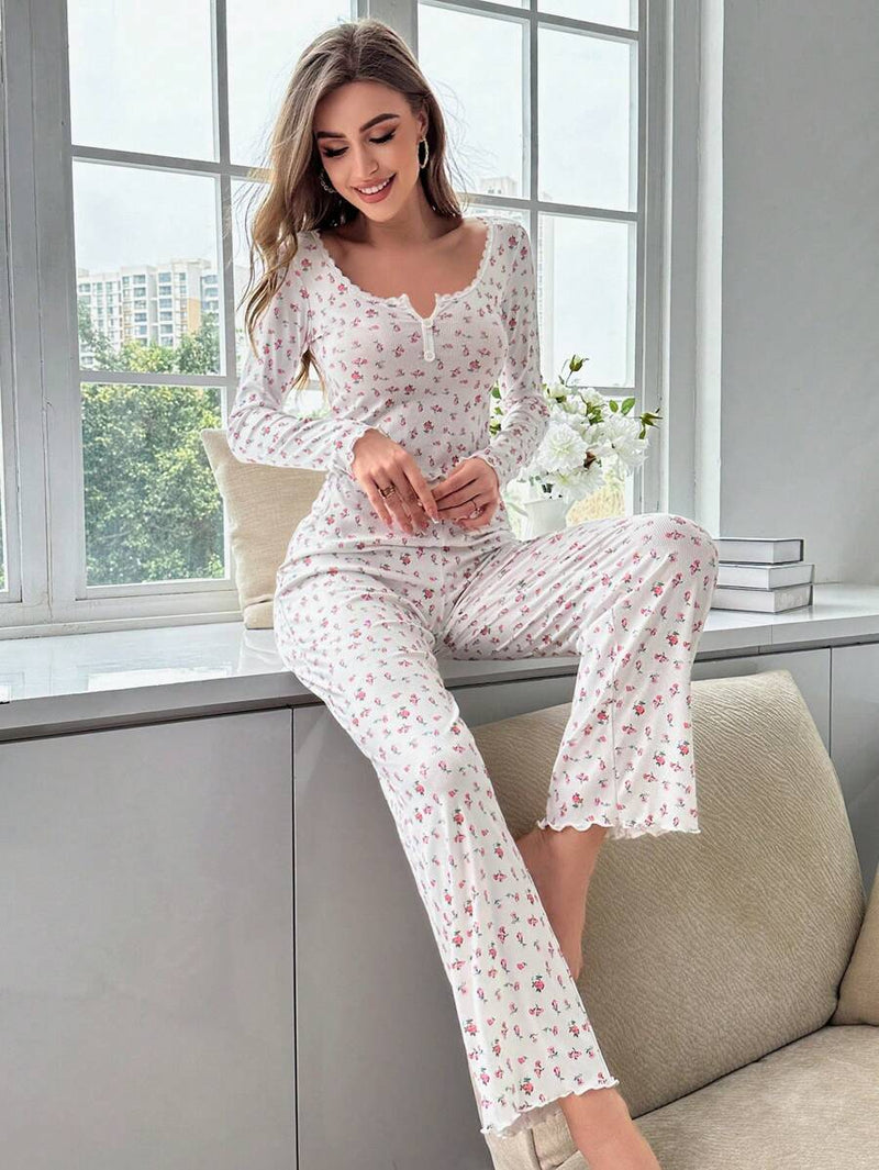 Pijama Longo Rose