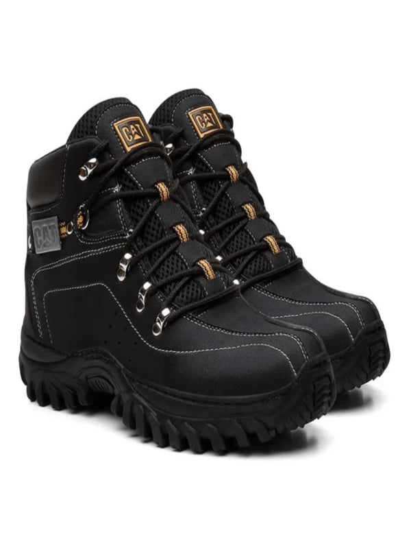 Bota Masculina Kit Coturno Adventure Resistente a Água com sola costurada