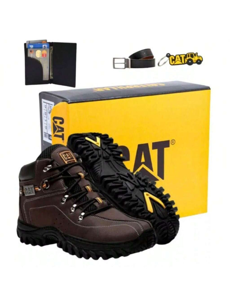 Bota Masculina Kit Coturno Adventure Resistente a Água com sola costurada