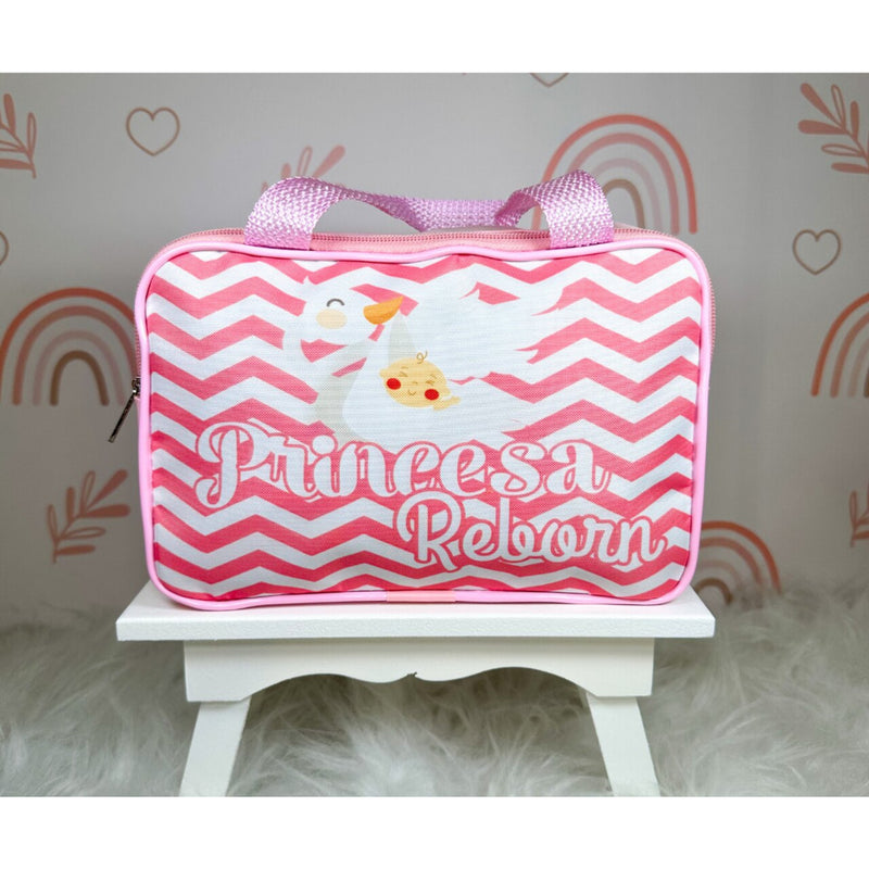 Bebê Reborn Boneca Realista Barata + Itens Com Bolsa